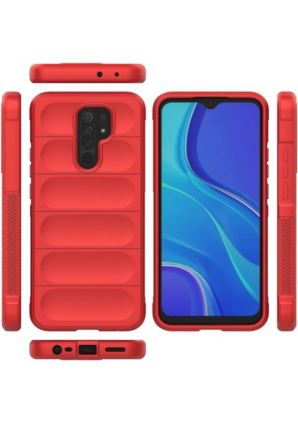 Xiaomi Redmi 9 Kılıf Optimum Silikon - Kırmızı - 17265-3848 modelleri