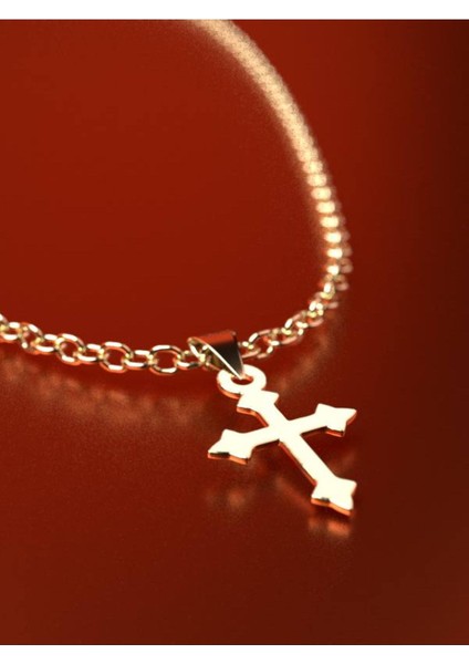 14 Ayar Altın Haç Kolye Ucu 1 Gr, KC12434 Kodlu fırsatları