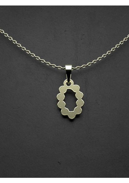 14 Ayar Altın Çiçek Kolye Ucu 1 Gr, KC10882 Kodlu