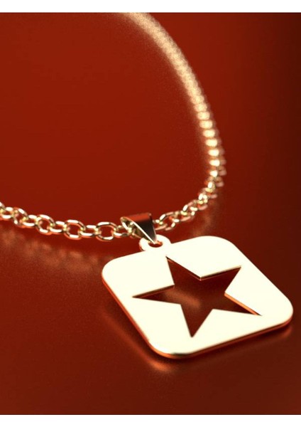 14 Ayar Altın Yıldız Kolye Ucu 1 Gr, KC15407 Kodlu fırsatları