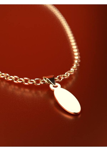 14 Ayar Altın Oval Kolye Ucu 1 Gr, KC13975 Kodlu fırsatları