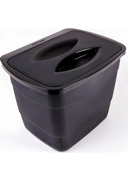 Siyah Asılabilir Çöp Kovası, Pratik ve Şık Tasarım