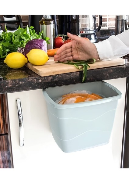 Siyah Asılabilir Çöp Kovası, Pratik ve Şık Tasarım