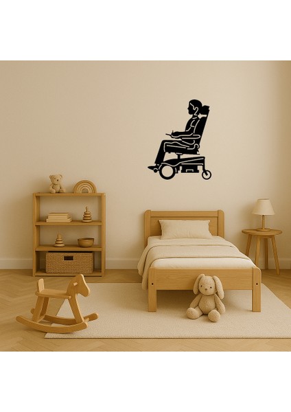 Motorlu Tekerlekli Sandalye Dekoratif Tablo - 12530-3645 modelleri