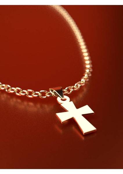 14 Ayar Altın Haç Kolye Ucu 1 Gr, KC12786 Kodlu fırsatları