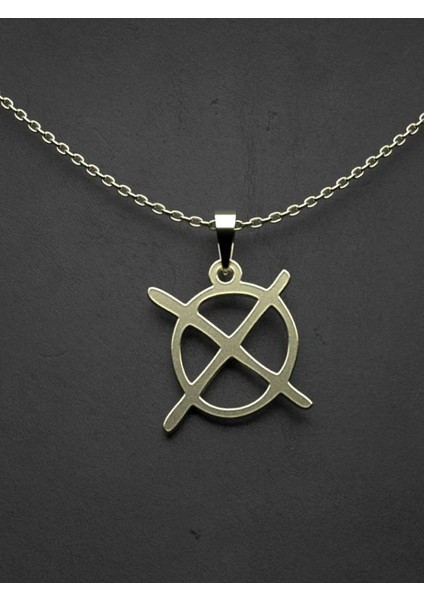 14 Ayar Altın Geometrik Kolye Ucu 1 Gr, KC16136 Kodlu