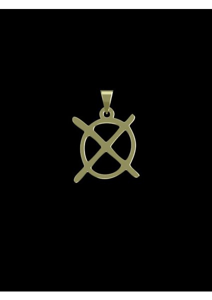 14 Ayar Altın Geometrik Kolye Ucu 1 Gr, KC16136 Kodlu