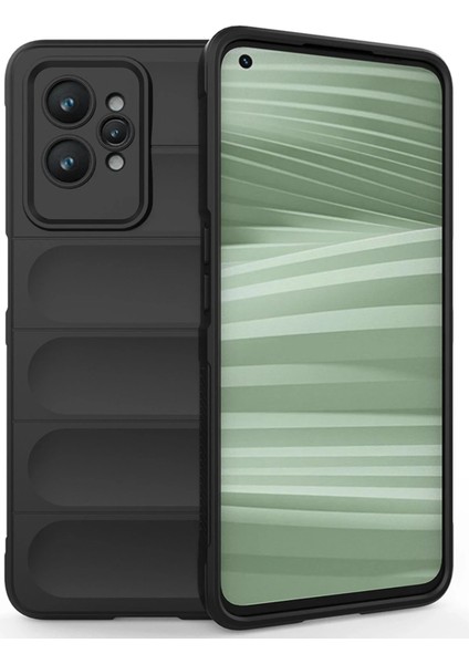 Realme Gt2 Pro 5g Kılıf Optimum Silikon - Siyah - 19221-9260