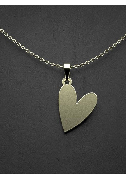 14 Ayar Altın Kalp Kolye Ucu 1 Gr, KC17806 Kodlu