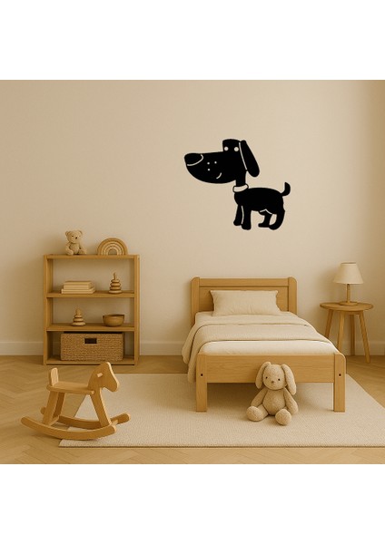 Kırmızı Tasmalı Kahverengi Köpek Tablosu - 13030-1890 modelleri