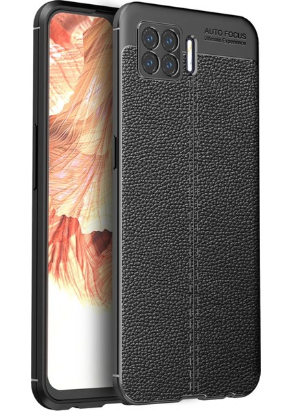 Oppo A73 Kılıf Auto Focus Kapak - Siyah - 14555-3173