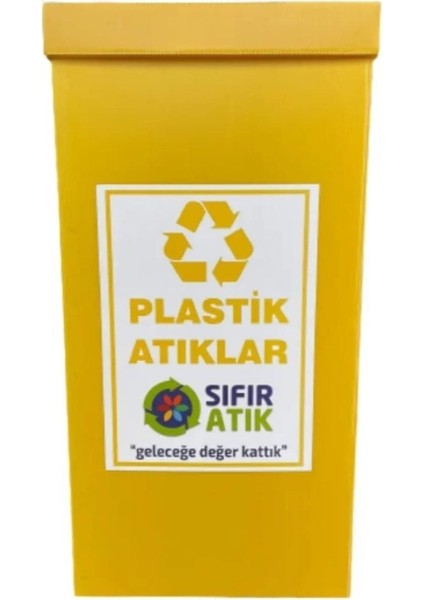 70 Litre Plastik Atık Toplama Kutusu, Çevre Dostu Geri Dönüşüm Kabı