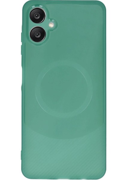Samsung A06 Kılıf Maya Karbon Kapak - Koyu Yeşil - 12448-2509