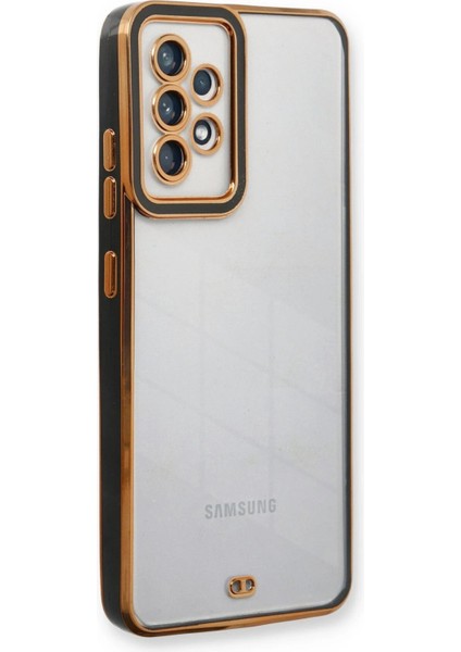 Samsung Galaxy A73 5g Kılıf Liva Lens Silikon - Siyah - 18142-7191