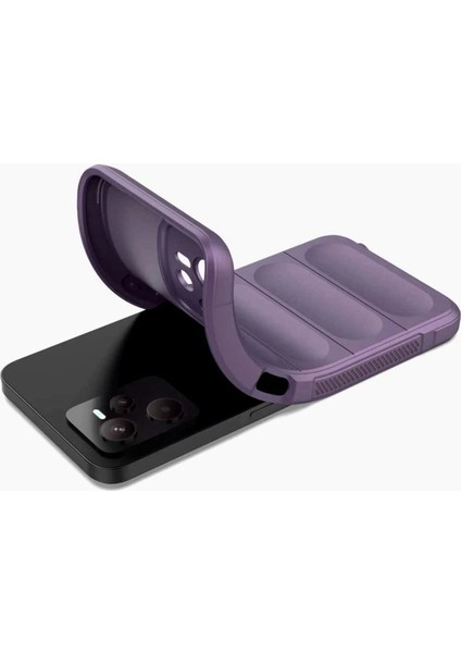 Realme C35 Kılıf Optimum Silikon - Mor - 16924-7399 fırsatları