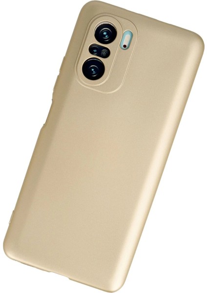 Xiaomi Poco F3 Kılıf First Silikon - Gold - 12699-8872 modelleri