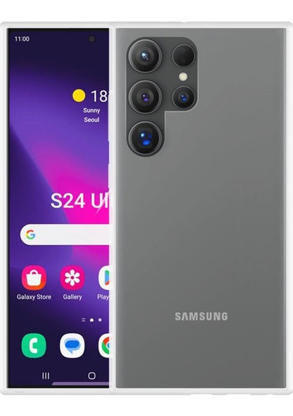 Samsung Galaxy S24 Ultra Kılıf Lüx Şeffaf Silikon - 14725-5535 fiyatları