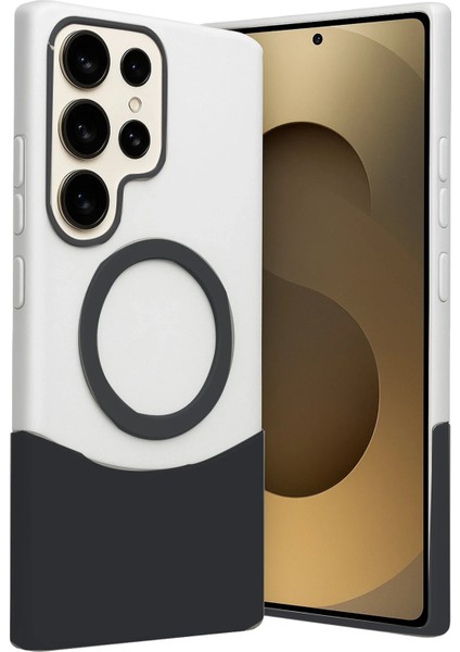 Samsung Galaxy S25 Ultra Velar Magsafe Kapak - Siyah - 12464-5024