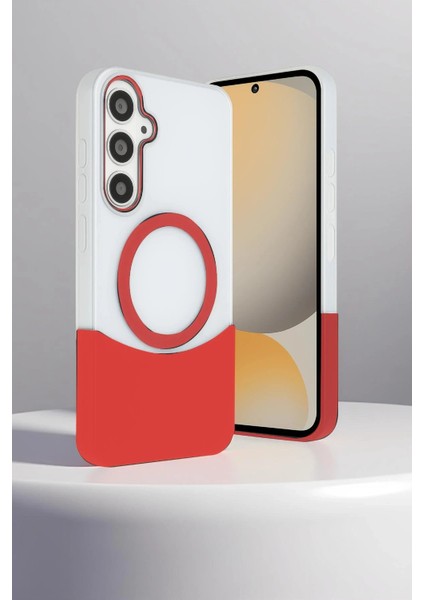 Samsung Galaxy S24 Fe Velar Magsafe Kapak - Lacivert - 15162-9009