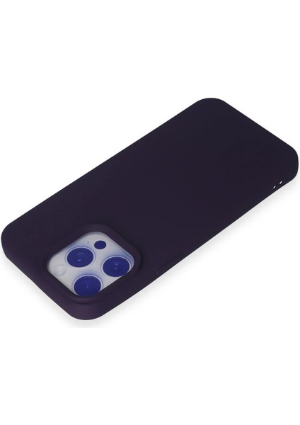 iPhone 15 Pro Kılıf Nano Içi Kadife Silikon - Mor - 11245-9974 modelleri