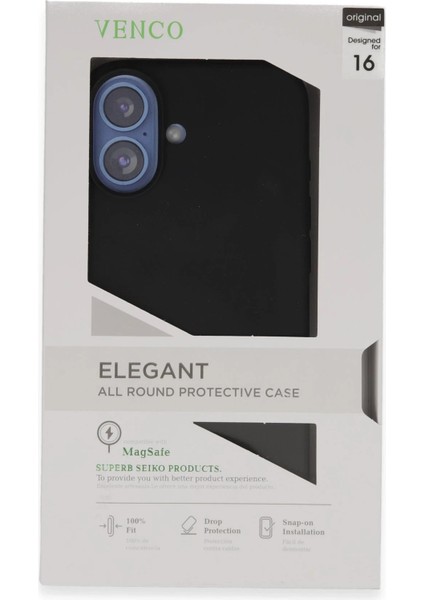 iPhone 16 Home Magsafe Kapak - Siyah - 19370-8672 modelleri