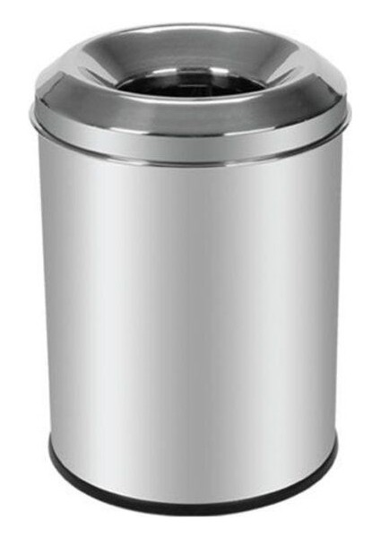 Krom Yanmaz Çöp Kovası 8 Litre, Şık ve Dayanıklı Mutfak Gereci