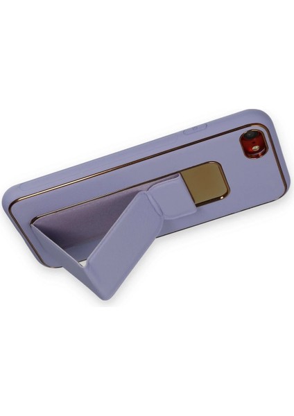 iPhone 7 Kılıf Coco Deri Standlı Kapak - Lila - 12243-5591 fiyatları