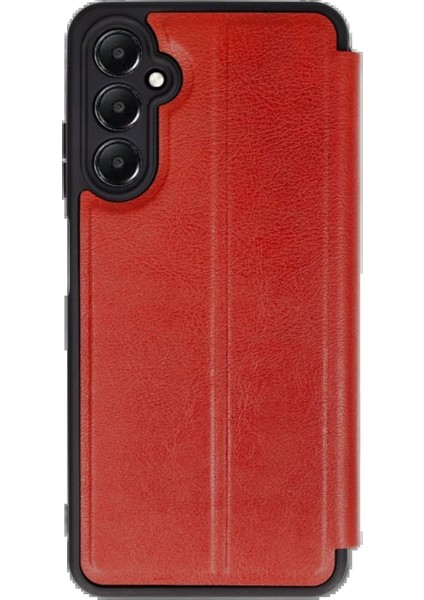 Samsung Galaxy A56 Kılıf Flip Cover - Kırmızı - 19173-5024