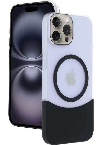 Apple iPhone 15 Pro Max Velar Magsafe Kapak - Siyah - 15328-7618 modelleri
