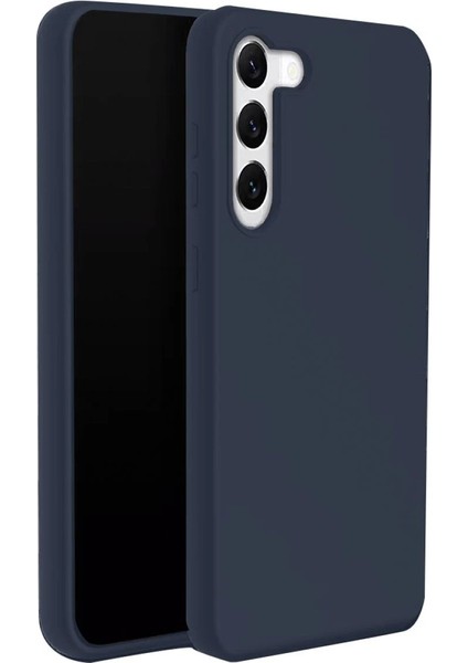 Samsung Galaxy S24 Kılıf First Silikon - Lacivert - 19140-8696