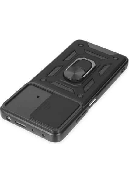 Xiaomi Poco X4 Pro 5g Kılıf Pars Lens Yüzüklü Silikon - Siyah - 15658-9088 fırsatları