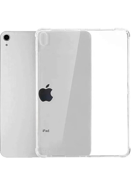 iPad Air 4 10.9 Kılıf Anti Şeffaf Tablet Silikon - Şeffaf - 19057-4539