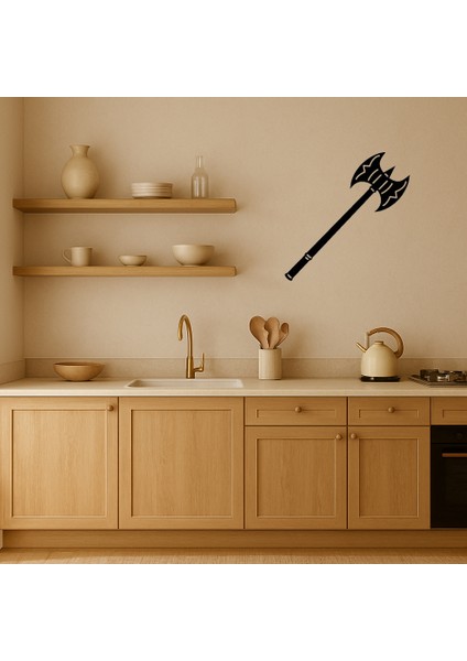 Savaş Baltası Tasarımlı Dekoratif Mdf Tablo - 19925-7319 fiyatları