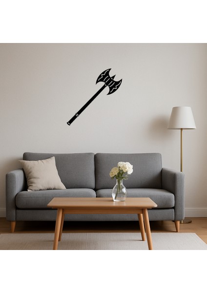 Savaş Baltası Tasarımlı Dekoratif Mdf Tablo - 19925-7319 fırsatları