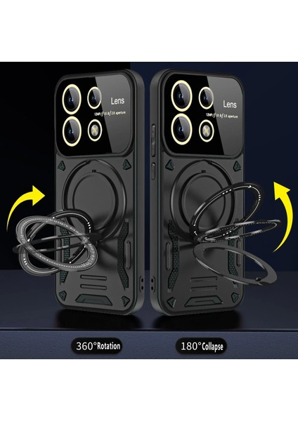 Xiaomi Redmi Note 13 Pro 5g Kılıf Joy Lens Standlı Kapak - Lacivert - 15347-8196 fiyatları