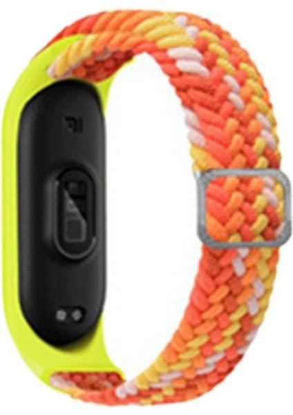 Xiaomi Mi Band 6 Star Kordon - Turuncu-Sarı - 18654-2591