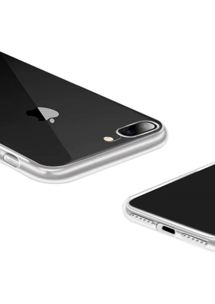 iPhone 8 Plus Kılıf Lüx Şeffaf Silikon - 16990-2904 modelleri