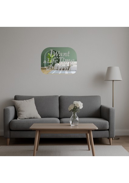 Sonsuz Aşk Dekoratif Aynalı Tablo - 19359-1634 indirimleri