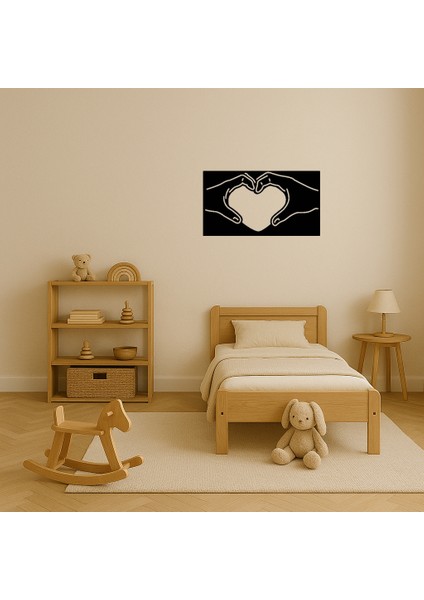 El Kalp Aşk Dekoratif Tablo - 17633-5125 modelleri