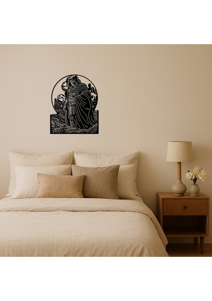 Ayda Jedi Şövalyesi Temalı Dekoratif Mdf Tablo - 15627-3990