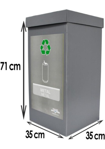 4'lü Geri Dönüşüm ve Organik Atık Kutusu Seti, Turuncu fırsatları