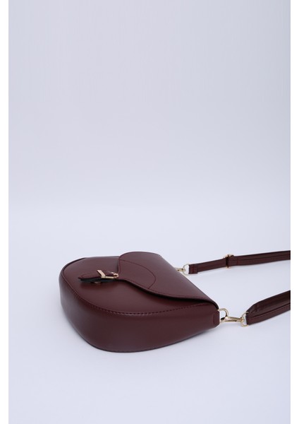 Bordo SHK17 Suni Deri, Tek Bölmeli, Çıtçıt Kapama, Ayarlanabilir Askılı,el, Kol ve Omuz Çantası indirimleri