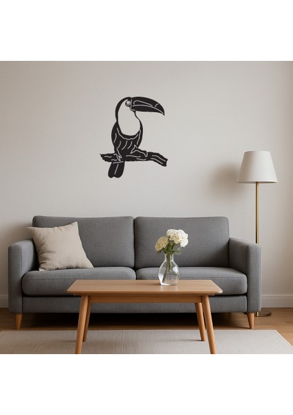 Kuş Silüetleri Dekoratif Tablo - Minimalist Şıklık - 12563-8163 fırsatları