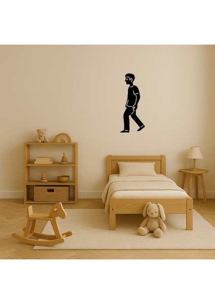 Yürüyen Figür Dekoratif Tablo - 18929-8387 modelleri