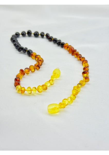 Süzme Bebek Kehribar Kolye