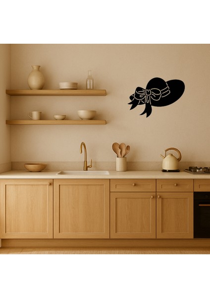 Zarif Kadın Şapkası Tasarımlı Mdf Tablo - 13706-3269 fiyatları