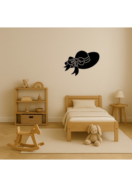 Zarif Kadın Şapkası Tasarımlı Mdf Tablo - 13706-3269 modelleri