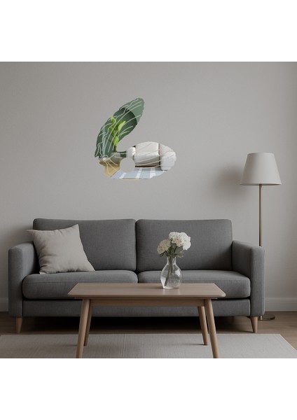 Modern Deniz Temalı Aynalı Tablo - 17015-2703 indirimleri