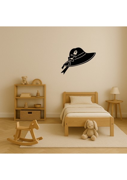 Şapkalı Kadın Temalı Dekoratif Mdf Tablo - 11489-5220 modelleri