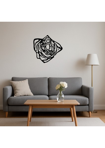Çiçek Desenli Dekoratif Tablo - 19032-8016 fırsatları